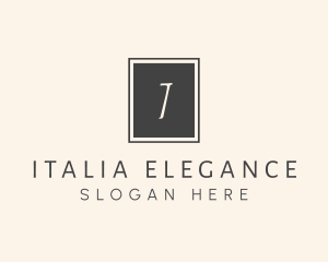 Elegant Square Lettermark logo design