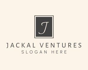 Elegant Square Lettermark logo design