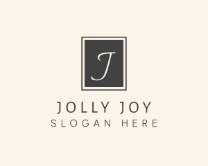 Elegant Square Lettermark logo design