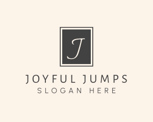 Elegant Square Lettermark logo design