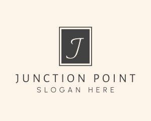 Elegant Square Lettermark logo design