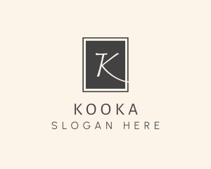 Elegant Square Lettermark logo design