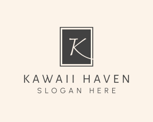 Elegant Square Lettermark logo design