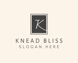 Elegant Square Lettermark logo design