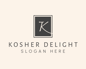 Elegant Square Lettermark logo design