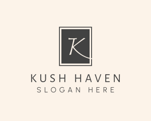 Elegant Square Lettermark logo design