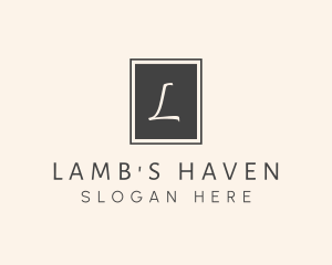 Elegant Square Lettermark logo design