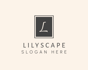 Elegant Square Lettermark logo design