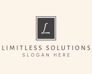 Elegant Square Lettermark logo design