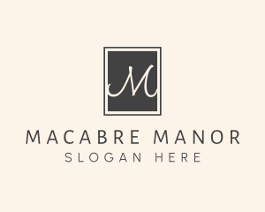 Elegant Square Lettermark logo design