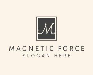 Elegant Square Lettermark logo design