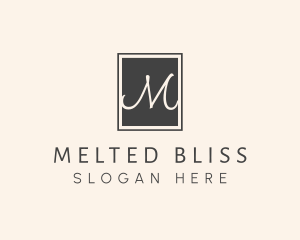 Elegant Square Lettermark logo design