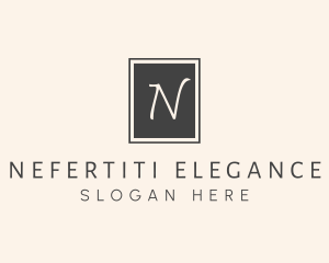 Elegant Square Lettermark logo design