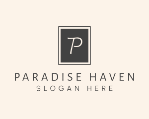 Elegant Square Lettermark logo design