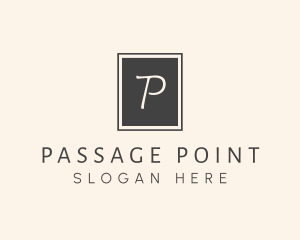 Elegant Square Lettermark logo design