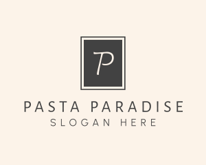 Elegant Square Lettermark logo design