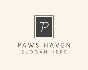 Elegant Square Lettermark logo design