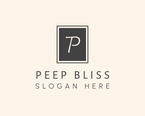 Elegant Square Lettermark logo design