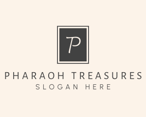 Elegant Square Lettermark logo design