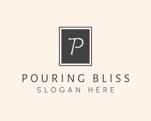 Elegant Square Lettermark logo design