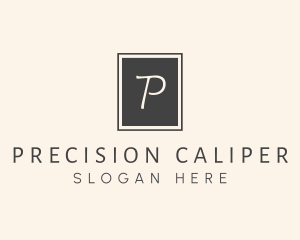 Elegant Square Lettermark logo design