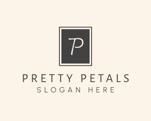 Elegant Square Lettermark logo design