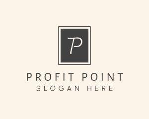 Elegant Square Lettermark logo design