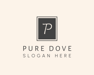 Elegant Square Lettermark logo design