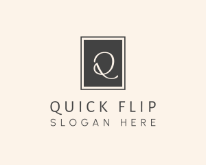 Elegant Square Lettermark logo design