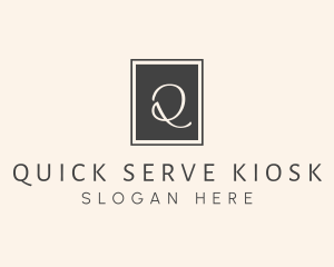 Elegant Square Lettermark logo design