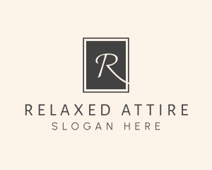 Elegant Square Lettermark logo design