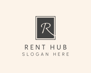 Elegant Square Lettermark logo design