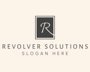 Elegant Square Lettermark logo design