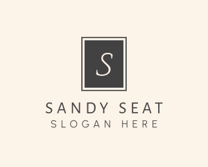 Elegant Square Lettermark logo design