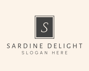 Elegant Square Lettermark logo design