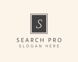 Elegant Square Lettermark logo design