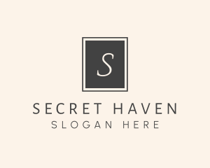 Elegant Square Lettermark logo design