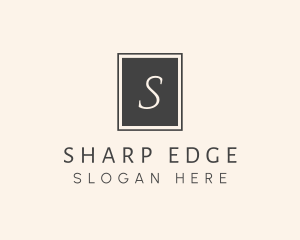 Elegant Square Lettermark logo design