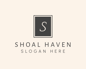 Elegant Square Lettermark logo design