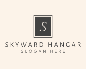 Elegant Square Lettermark logo design