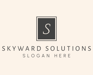 Elegant Square Lettermark logo design