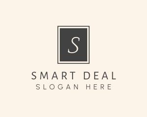 Elegant Square Lettermark logo design