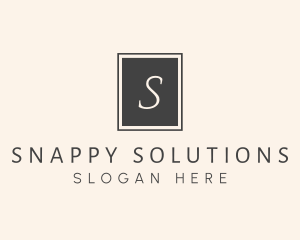 Elegant Square Lettermark logo design