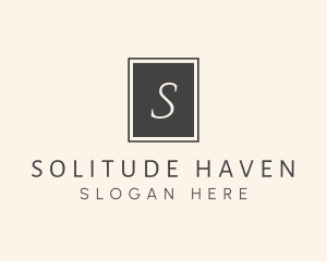 Elegant Square Lettermark logo design