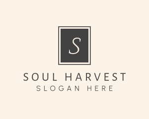 Elegant Square Lettermark logo design