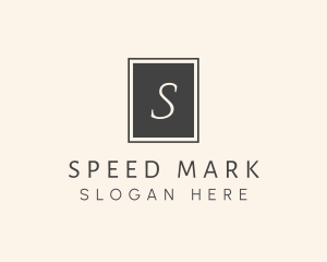 Elegant Square Lettermark logo design