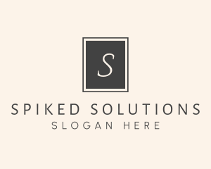 Elegant Square Lettermark logo design