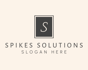 Elegant Square Lettermark logo design