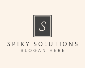 Elegant Square Lettermark logo design