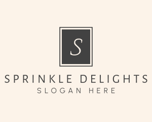 Elegant Square Lettermark logo design